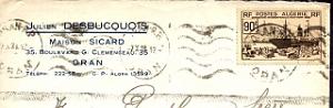Oran enveloppes pub 669